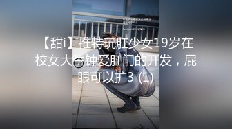 【甜i】推特玩肛少女19岁在校女大生钟爱肛门的开发，屁眼可以扩3 (1)