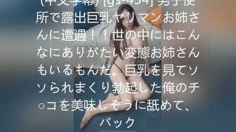 (中文字幕) [gs-434] 男子便所で露出巨乳ヤリマンお姉さんに遭遇！！世の中にはこんなにありがたい変態お姉さんもいるもんだ。巨乳を見てソソられまくり勃起した俺のチ○コを美味しそうに舐めて、バック